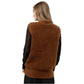 VERO MODA Colete Lucia Feminino Marrom