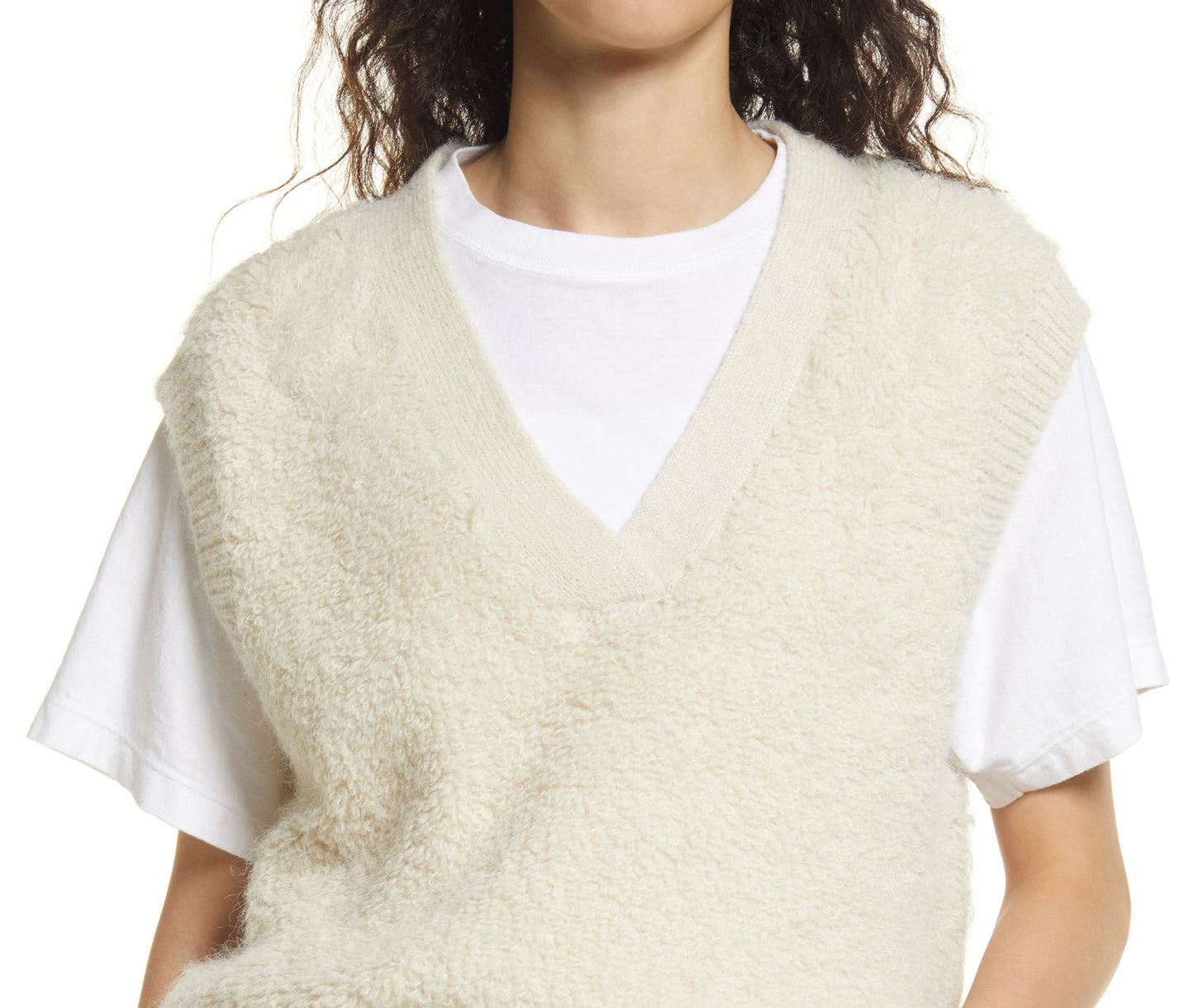 VERO MODA Colete Lucia Feminino Marrom
