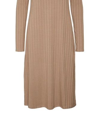 Vestido Alondra Feminino VERO MODA Marrom Tamanho 38