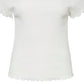 Camisa feminina VERO MODA branca tamanho X-Large