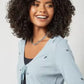 VERO MODA Jeanette Cardigan Feminino Azul