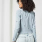 VERO MODA Jeanette Cardigan Feminino Azul