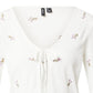 VERO MODA Jeanette Cardigan Feminino Branco Tamanho X-Grande