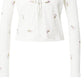 VERO MODA Jeanette Cardigan Feminino Branco Tamanho X-Grande