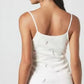 VERO MODA Jeanette Regata Feminina Branca