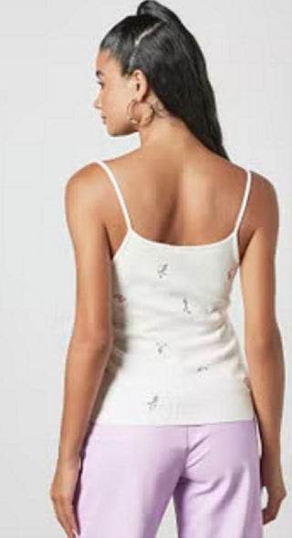 VERO MODA Jeanette Regata Feminina Branca