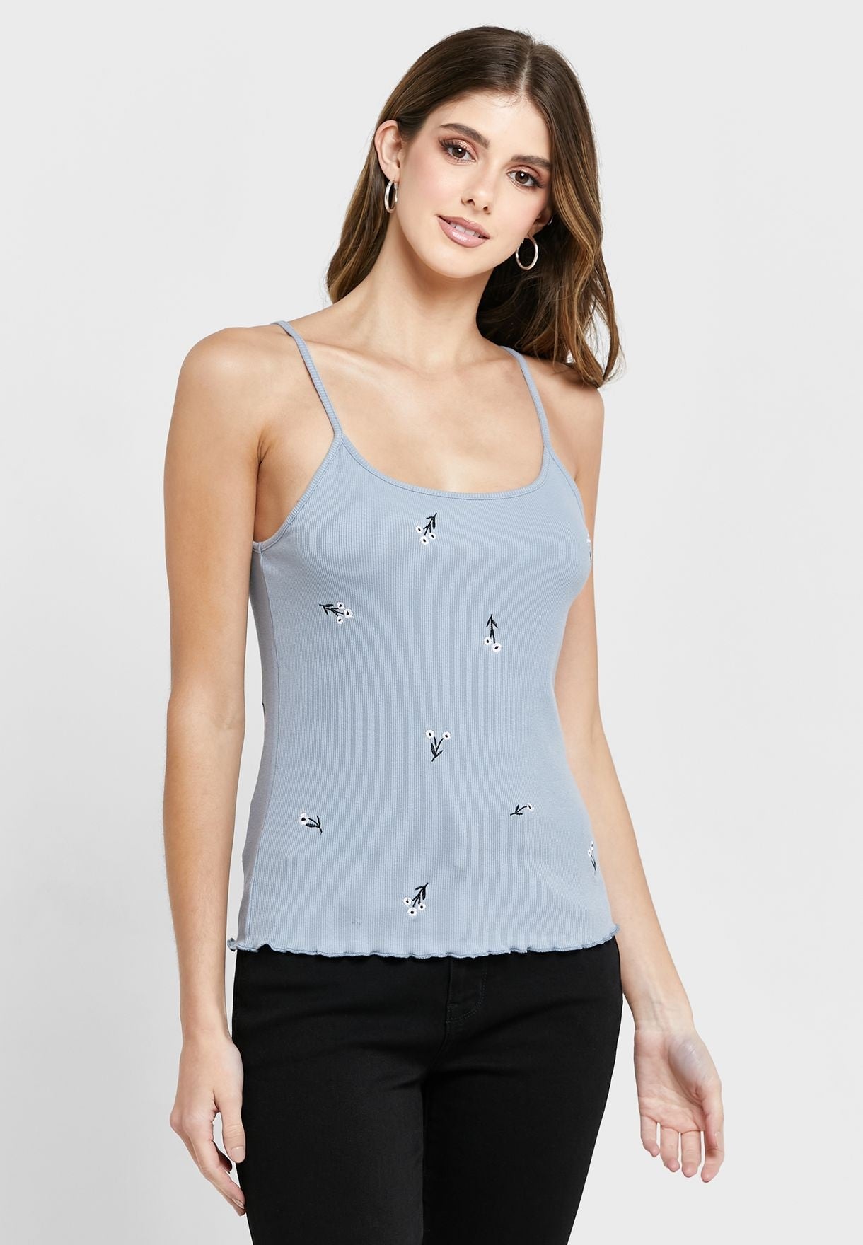 VERO MODA Jeanette Regata Feminina Azul