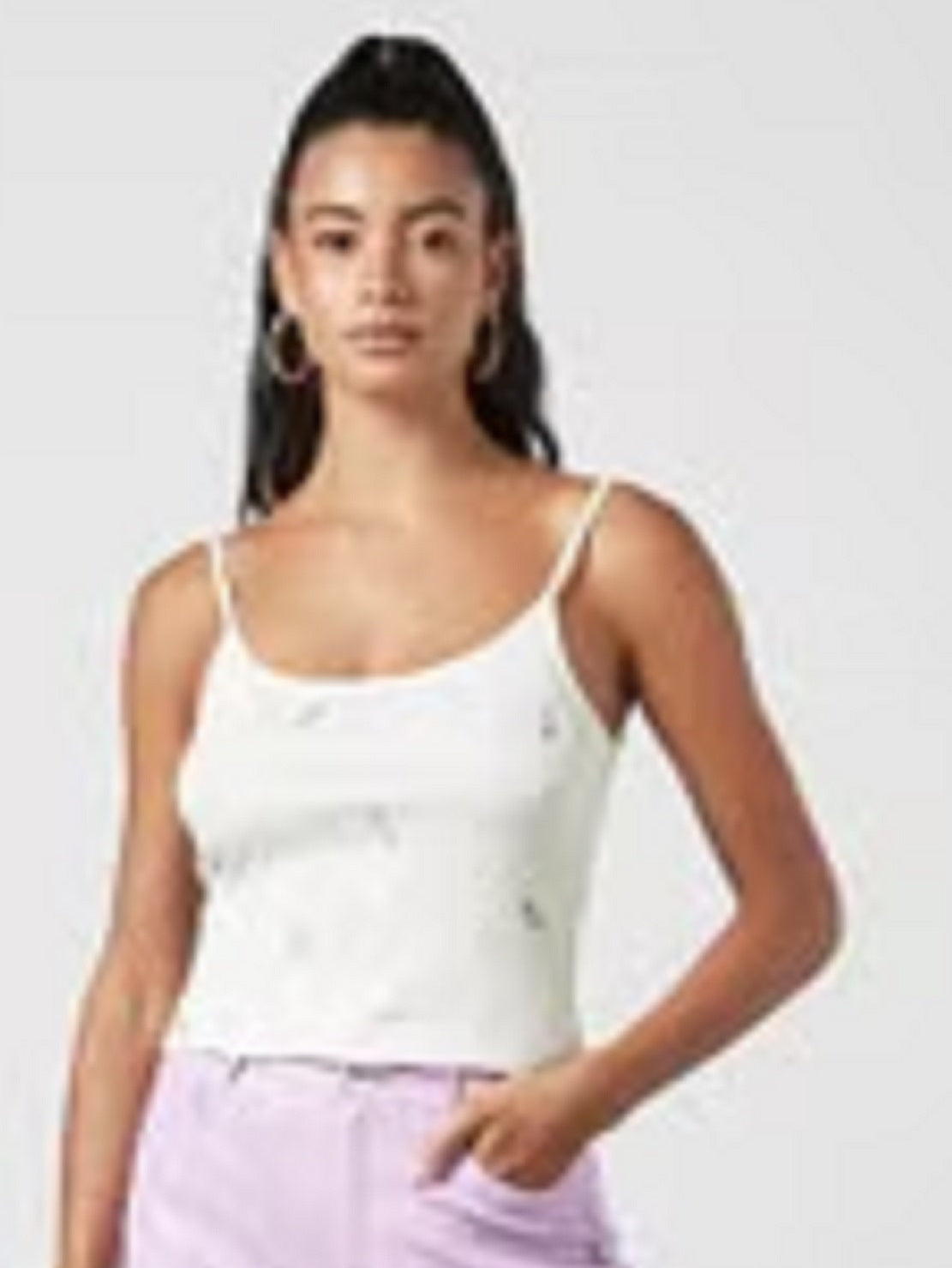 VERO MODA Jeanette Regata Feminina Branca