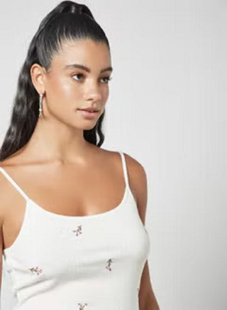 VERO MODA Jeanette Regata Feminina Branca