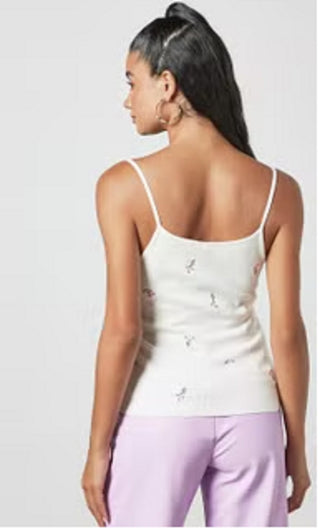 VERO MODA Jeanette Regata Feminina Branca