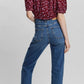 VERO MODA Top Tatum Floral Feminino Vermelho Tamanho X-Grande