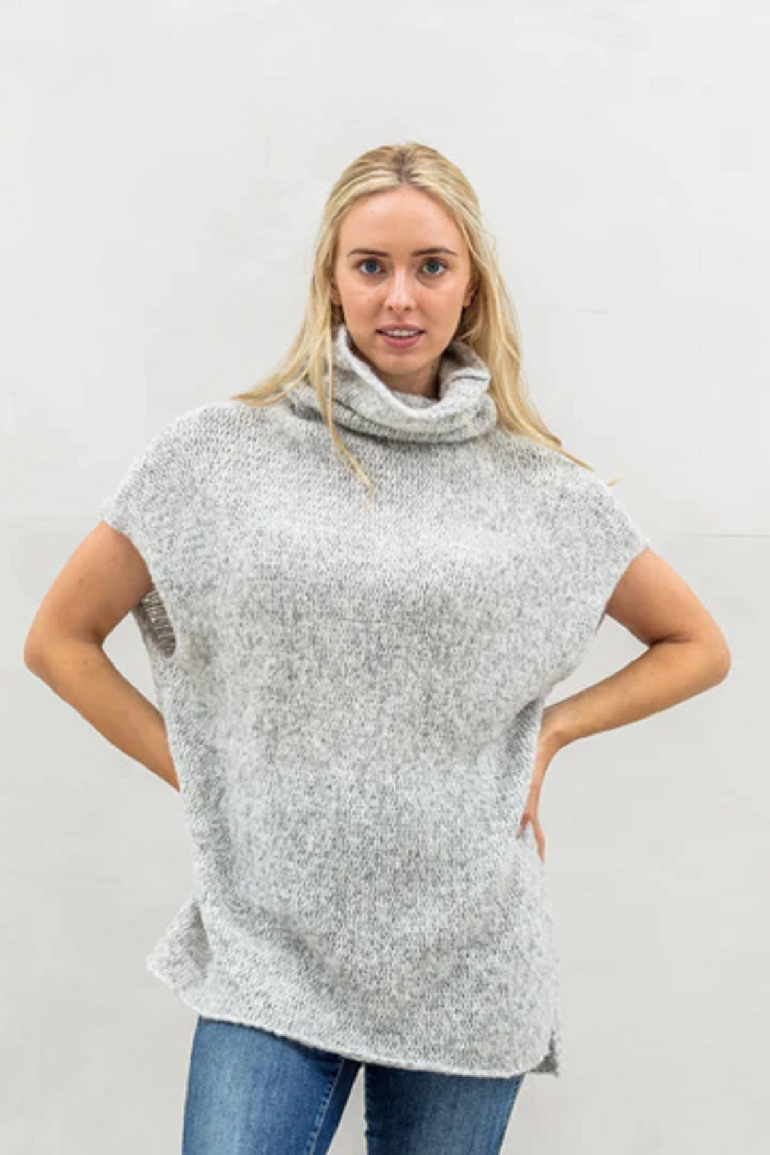 VERO MODA Colete Lia Feminino Cinza