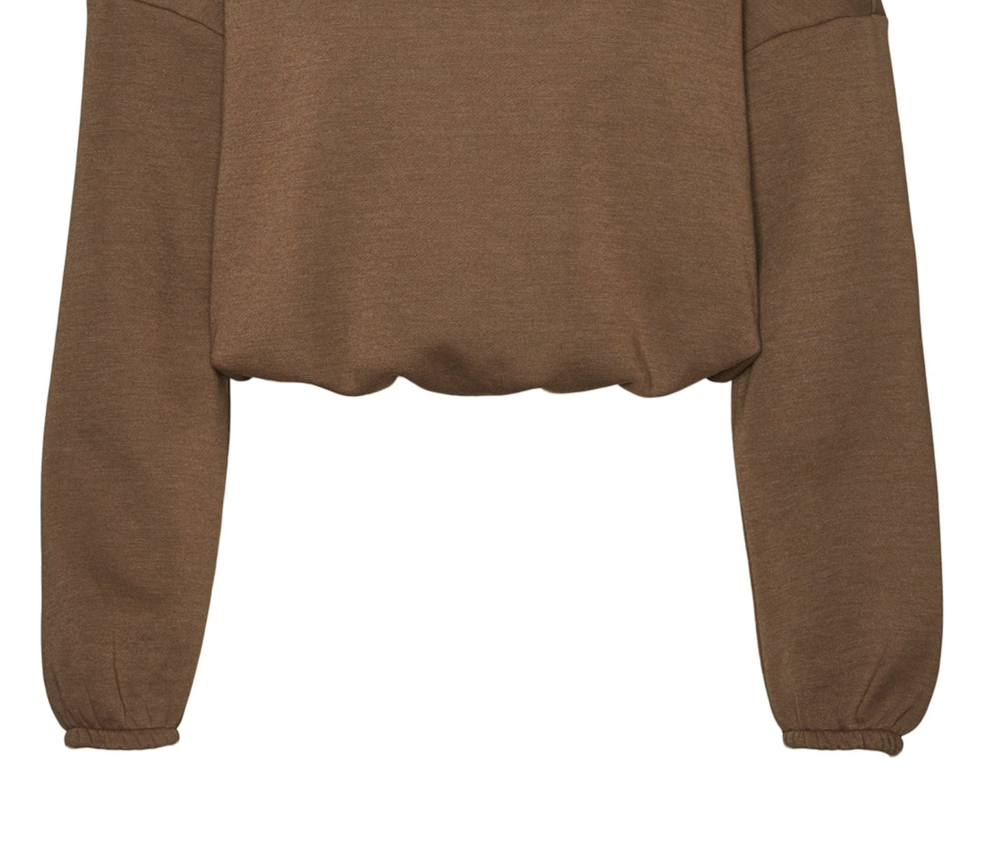 VERO MODA Moletom Feminino Marrom