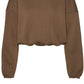 VERO MODA Moletom Feminino Marrom