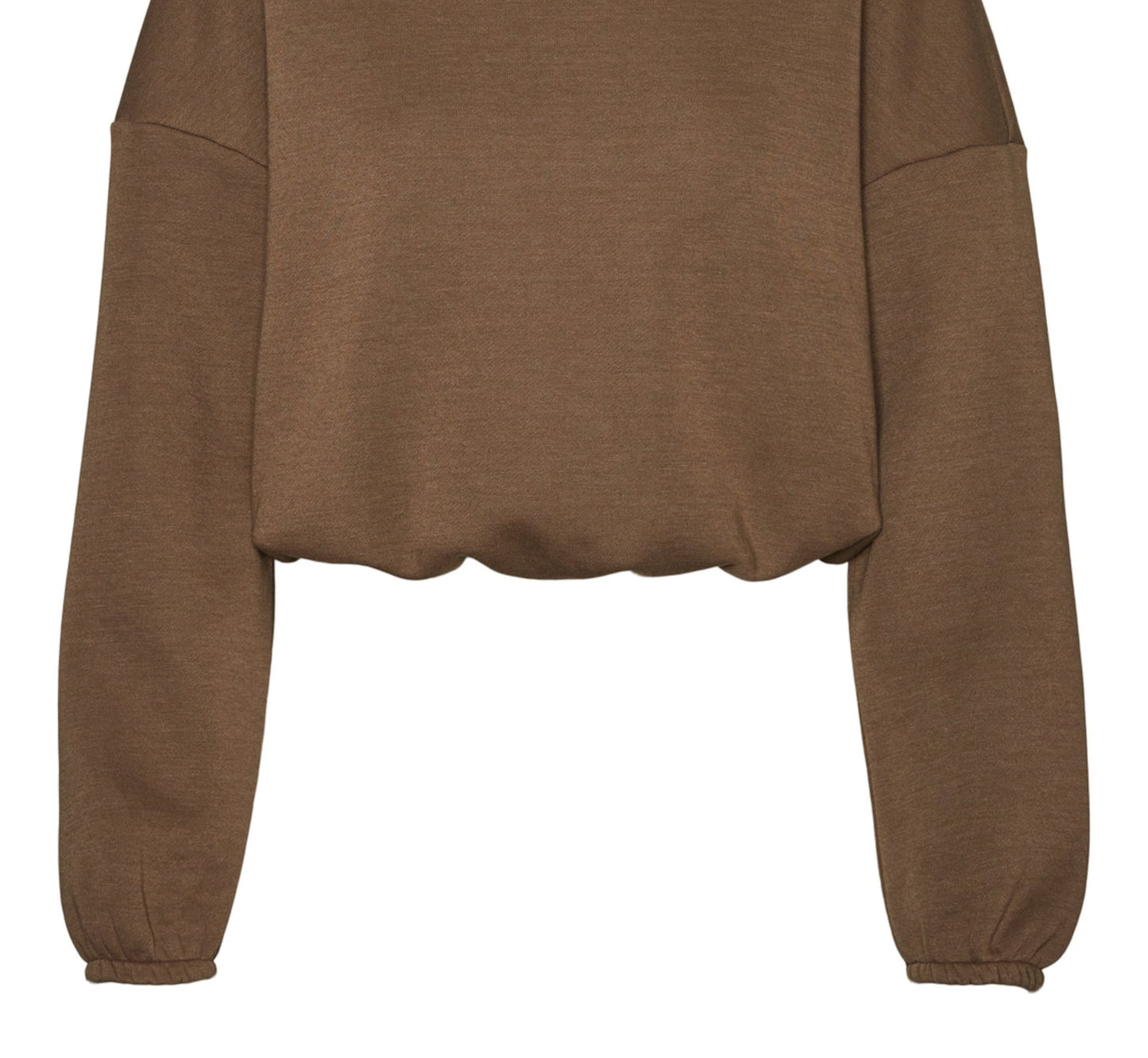 VERO MODA Moletom Feminino Marrom