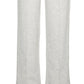 Calça de moletom feminina Dinah VERO MODA, branca, tamanho 42