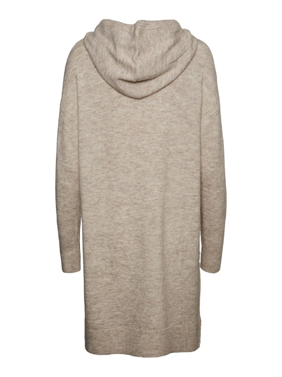 Vestido de malha feminino VERO MODA bege tamanho grande