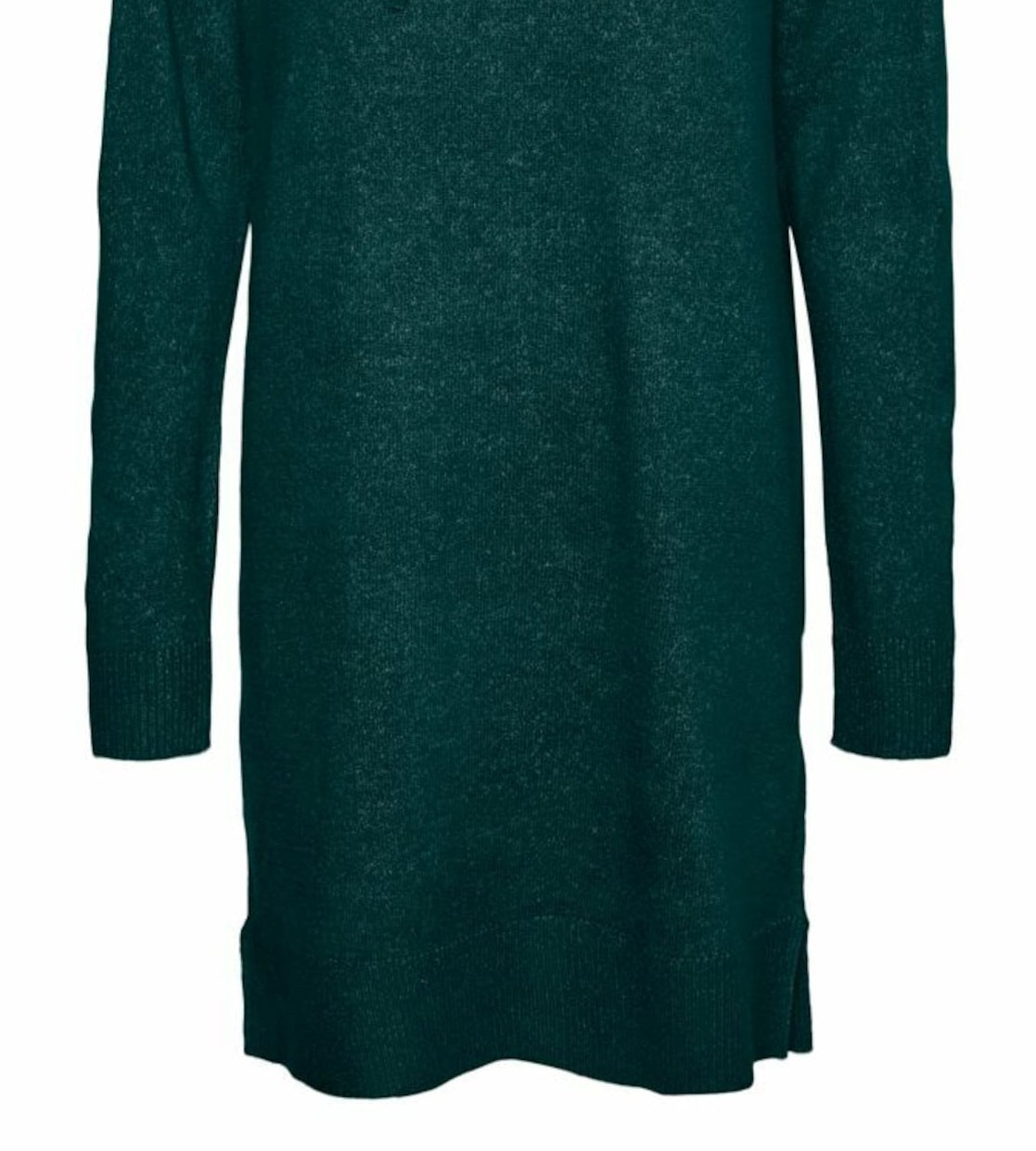 VERO MODA Moletom feminino de malha com capuz verde tamanho pequeno