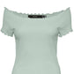VERO MODA Top Gabriella Canelado Feminino Azul