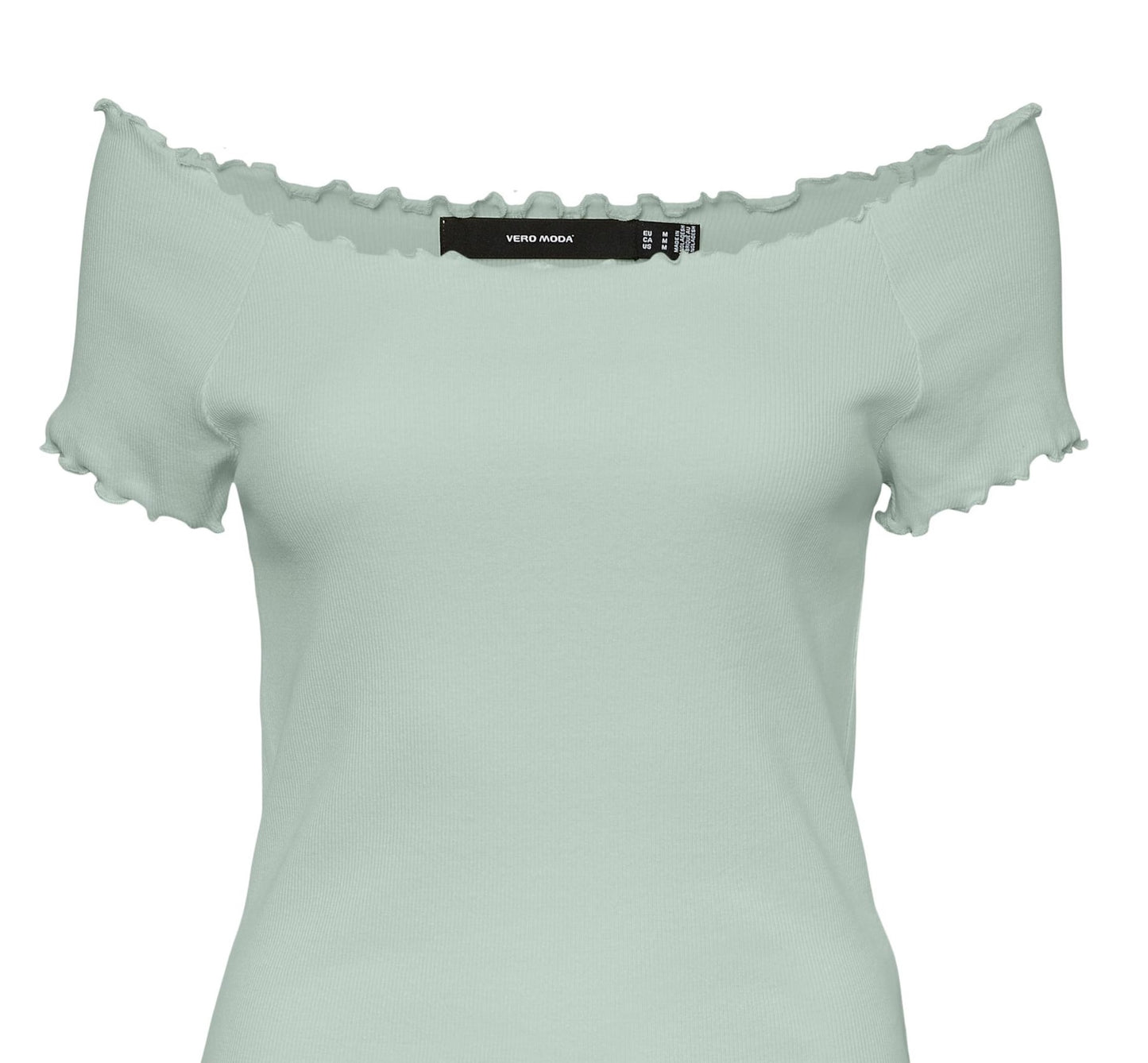 VERO MODA Top Gabriella Canelado Feminino Azul