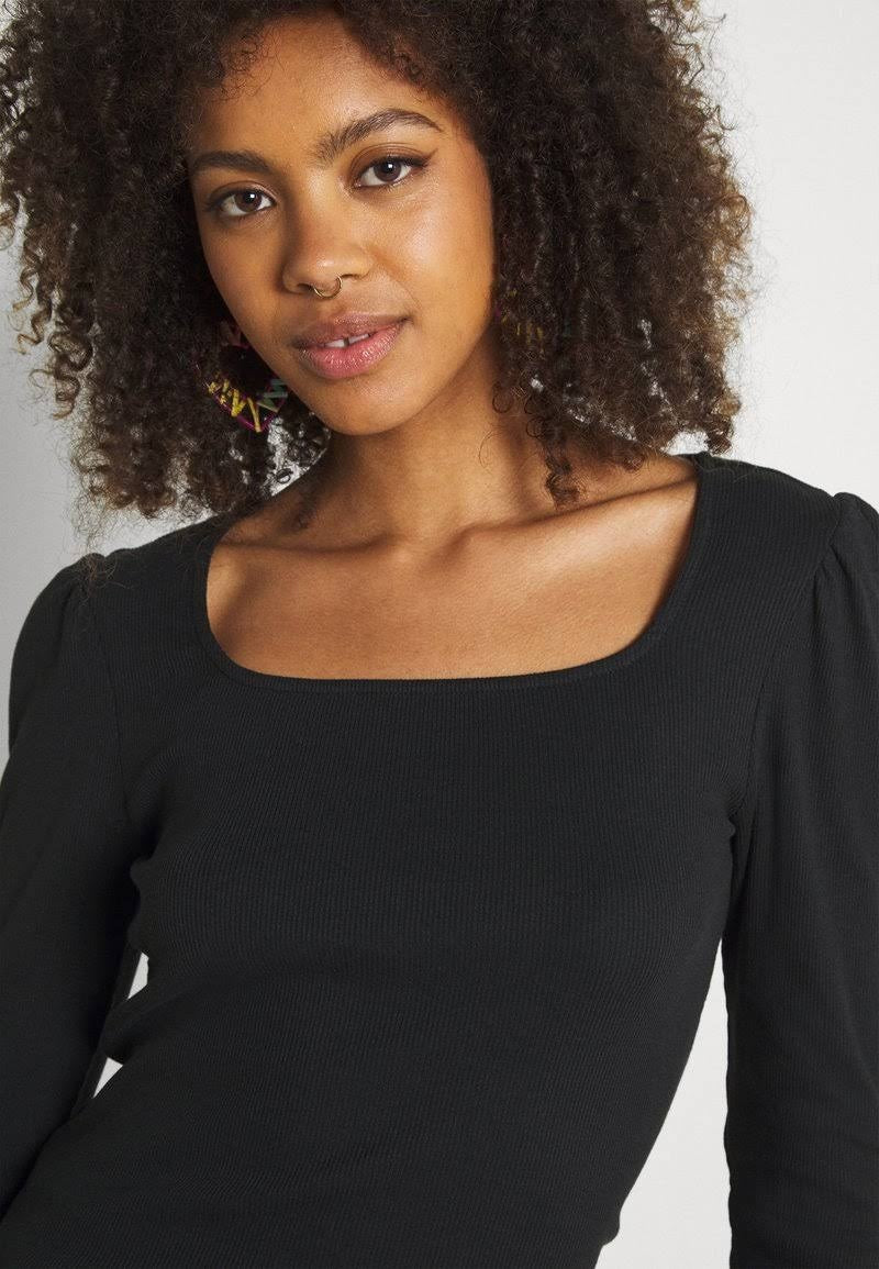 Top Hensely Feminino VERO MODA Preto