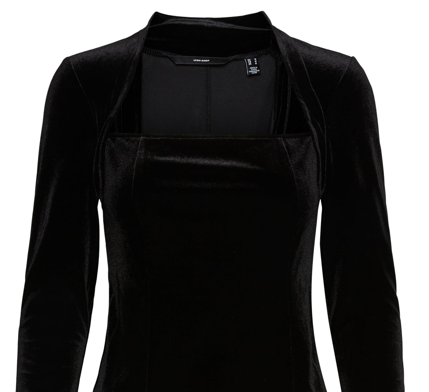 Camisa feminina VERO MODA preta tamanho médio