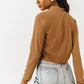 Blusa Aurelie Feminina VERO MODA Marrom Tamanho P