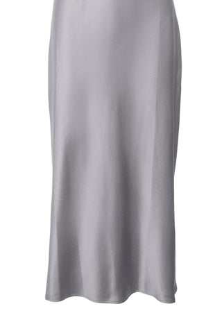Vestido Aria Slip Feminino VERO MODA Cinza