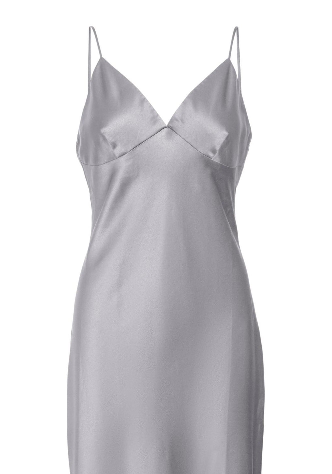 Vestido Aria Slip Feminino VERO MODA Cinza
