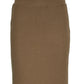 VERO MODA Saia Feminina Marrom