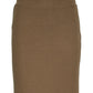 VERO MODA Saia Feminina Marrom