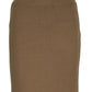 VERO MODA Saia Feminina Marrom