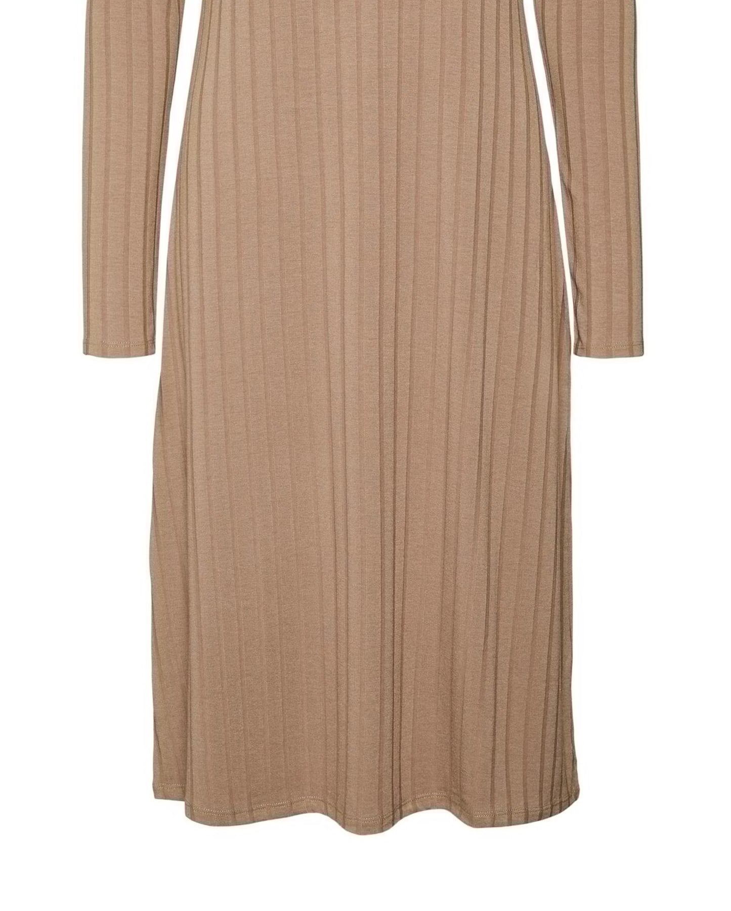 Vestido Alondra Feminino VERO MODA Marrom Tamanho 36
