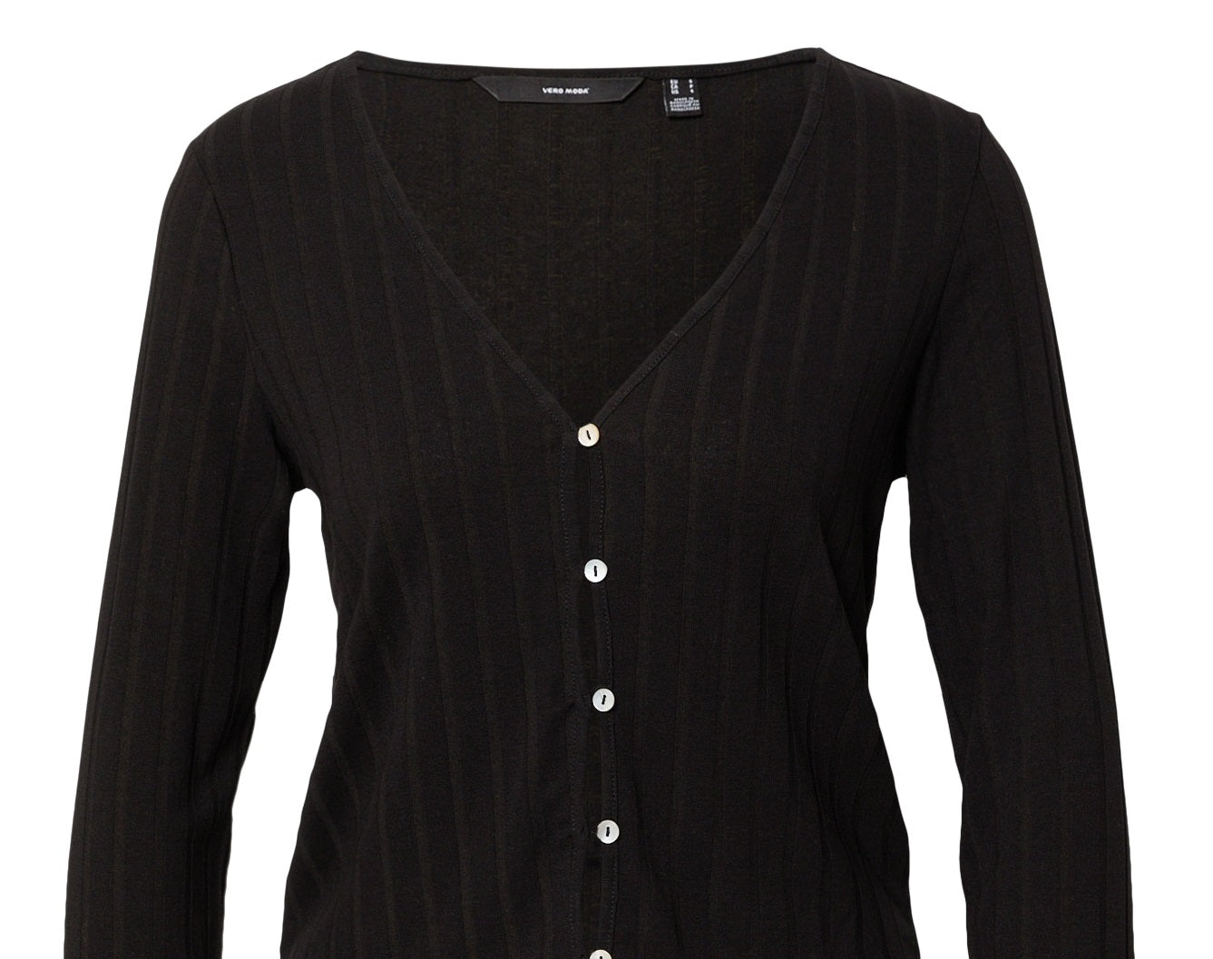 VERO MODA Ryann Top Feminino Preto Tamanho P