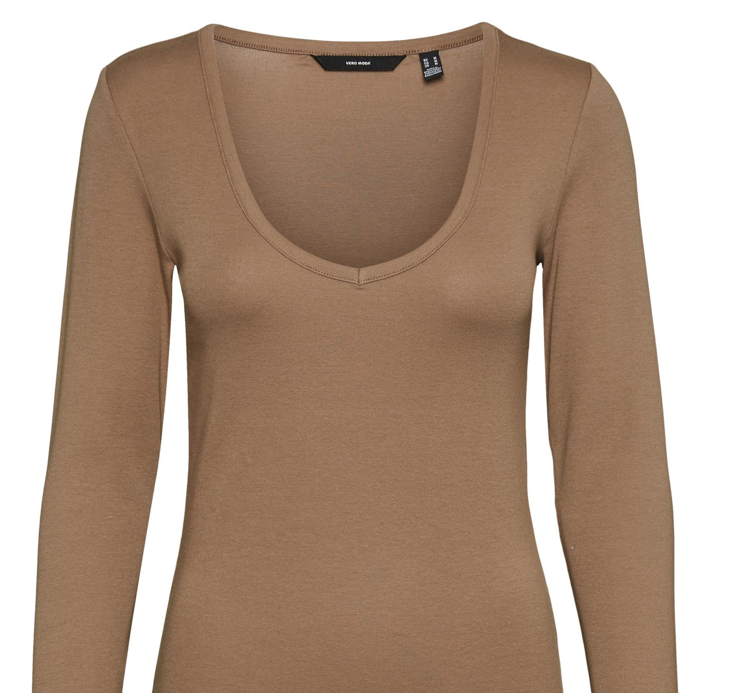 VERO MODA Top Rita Feminino Marrom