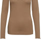 VERO MODA Top Rita Feminino Marrom