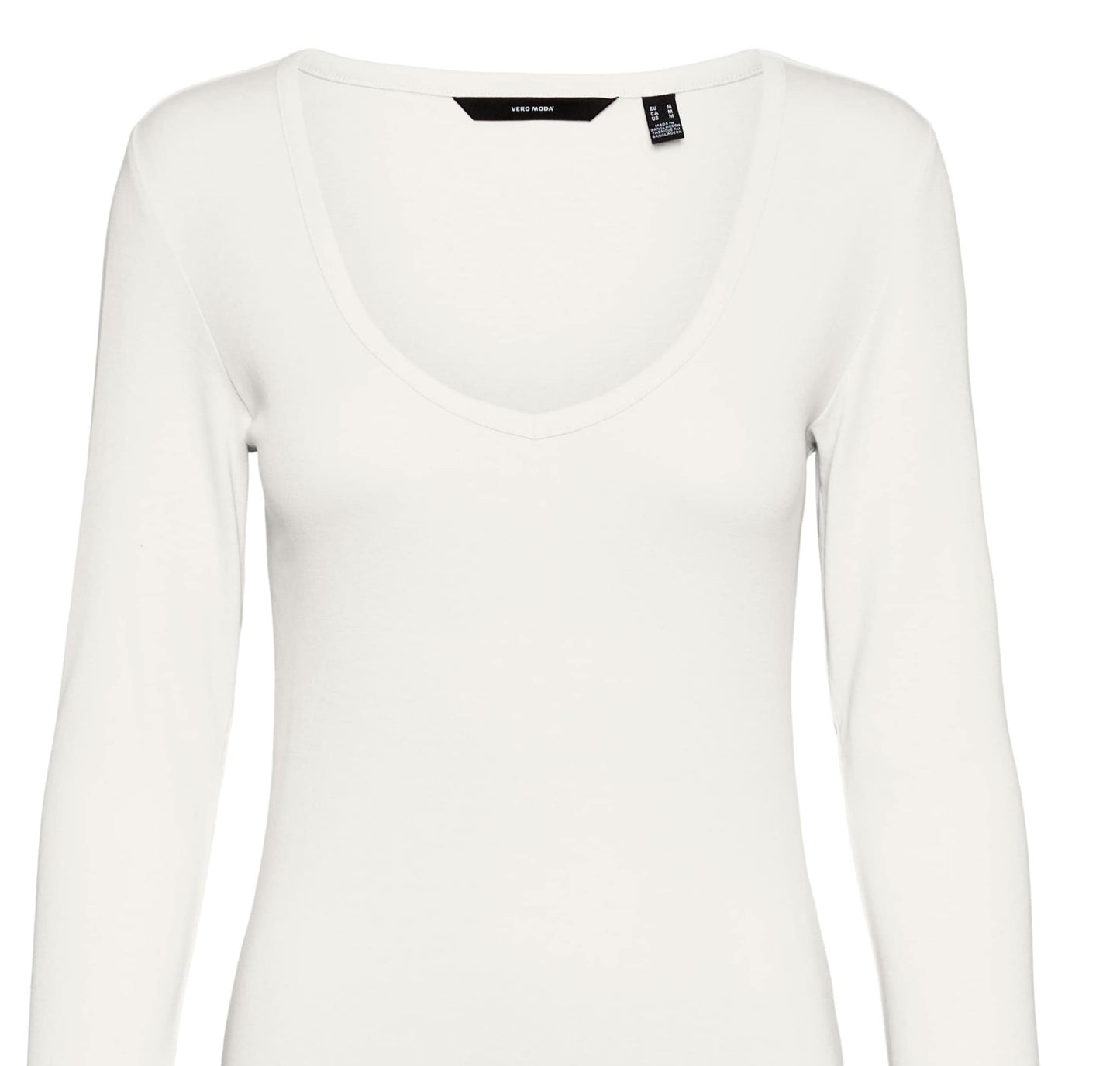 VERO MODA Top Rita Feminino Branco