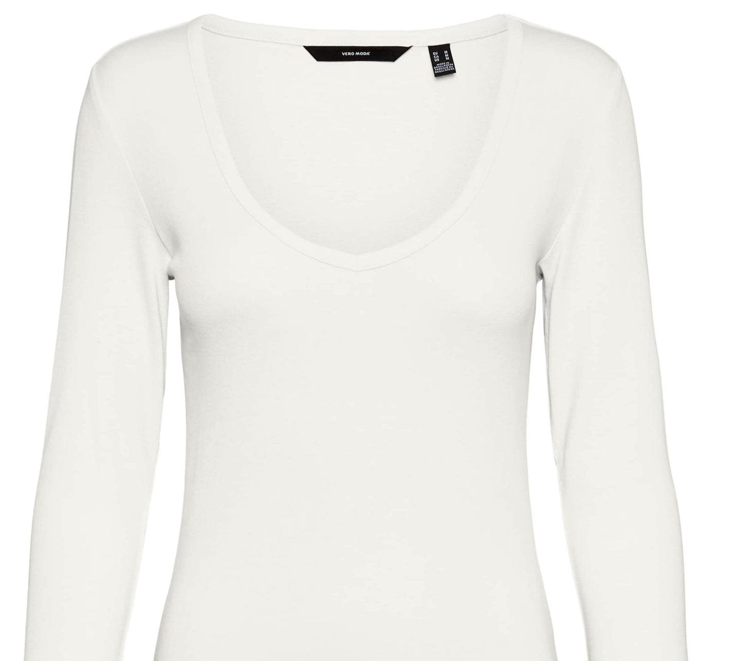 VERO MODA Top Rita Feminino Branco