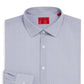 Camisa social masculina Hugo Boss Mabel com estampa micro regular, tamanho azul, tamanho regular
