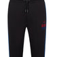 Calça de moletom masculina Hugo Boss preta tamanho grande
