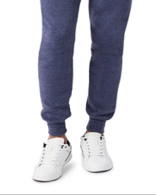 Calça de moletom masculina de algodão alternativa, azul, tamanho pequeno