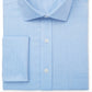 Camisa social masculina Tasso Elba de corte regular, azul, tamanho 34x35