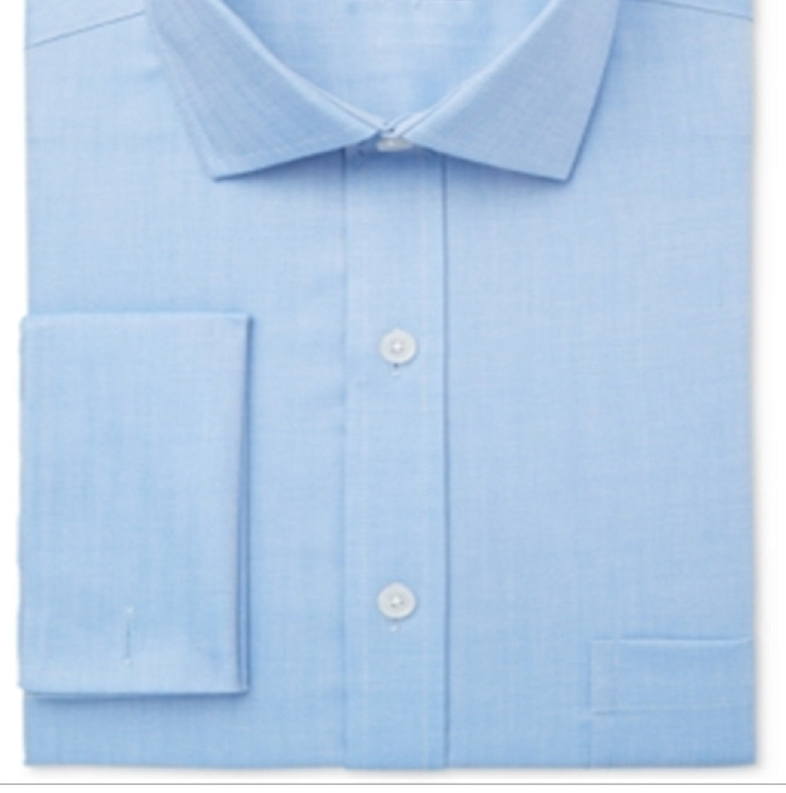 Camisa social masculina Tasso Elba de corte regular, azul, tamanho 34x35
