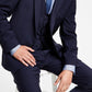 Calvin Klein Infinite Stretch Solid Slim Fit Terno Masculino Azul Tamanho 42