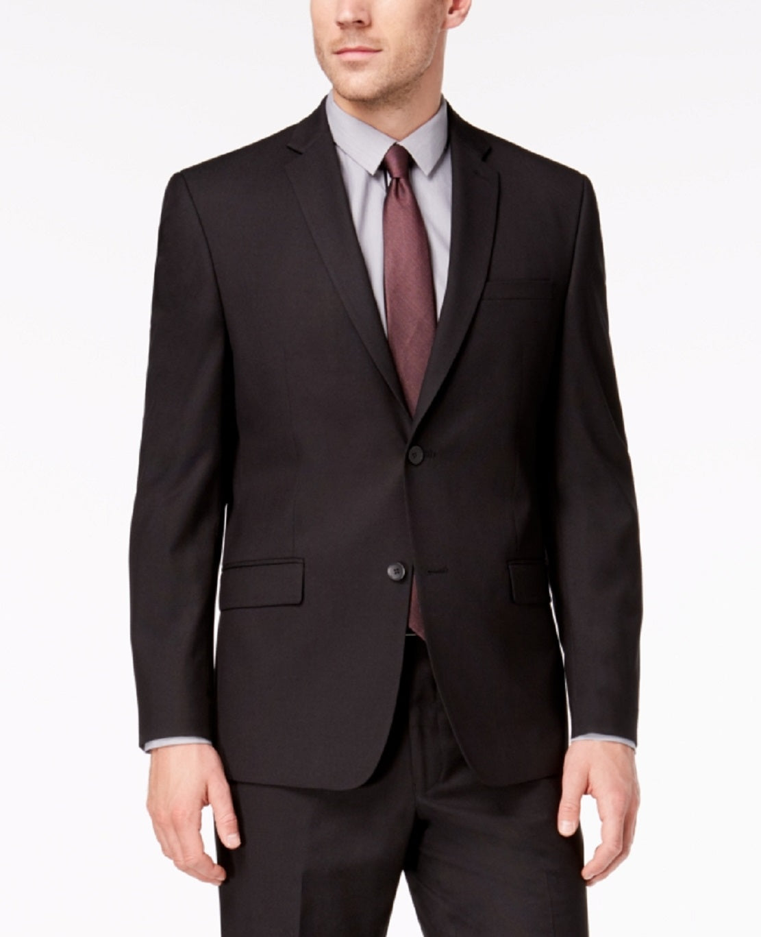 Terno masculino Marc New York Modern Fit preto tamanho 44