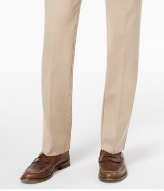 Calça Tommy Hilfiger Masculina Modern Fit Th Flex Stretch Comfort Marrom Tamanho 36X29