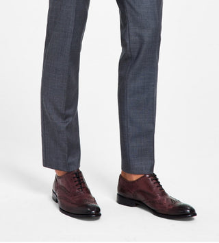 Calvin Klein Men's X Fit Slim Fit Stretch Suit Pants Blue Size 34X30