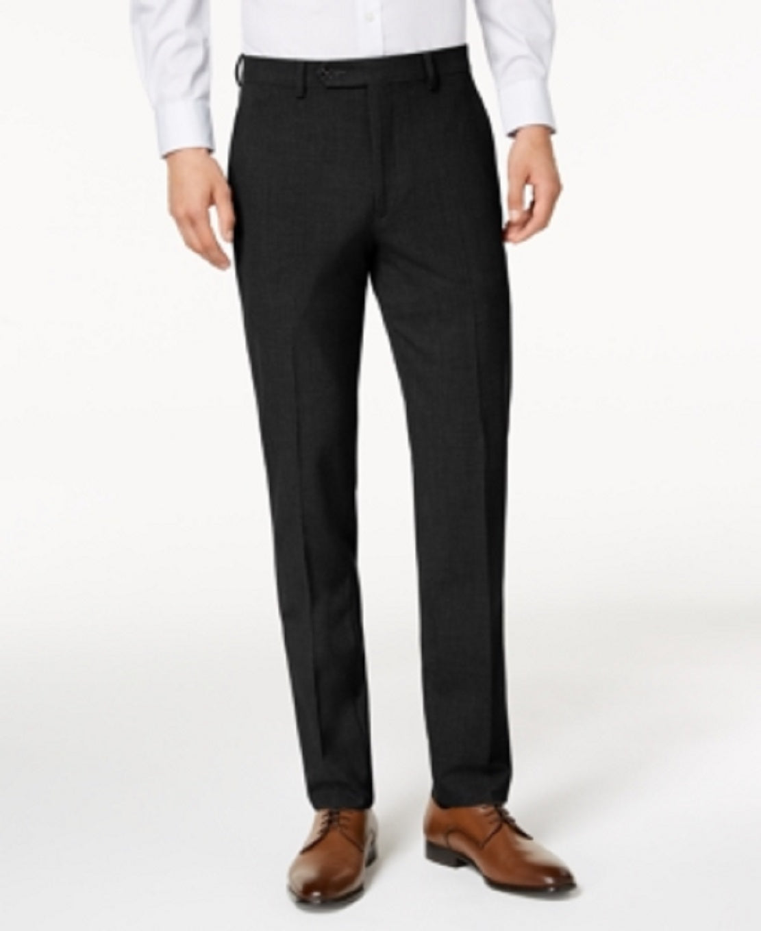 Calça social masculina Calvin Klein Infinite Stretch Skinny Fit preta tamanho 31x30