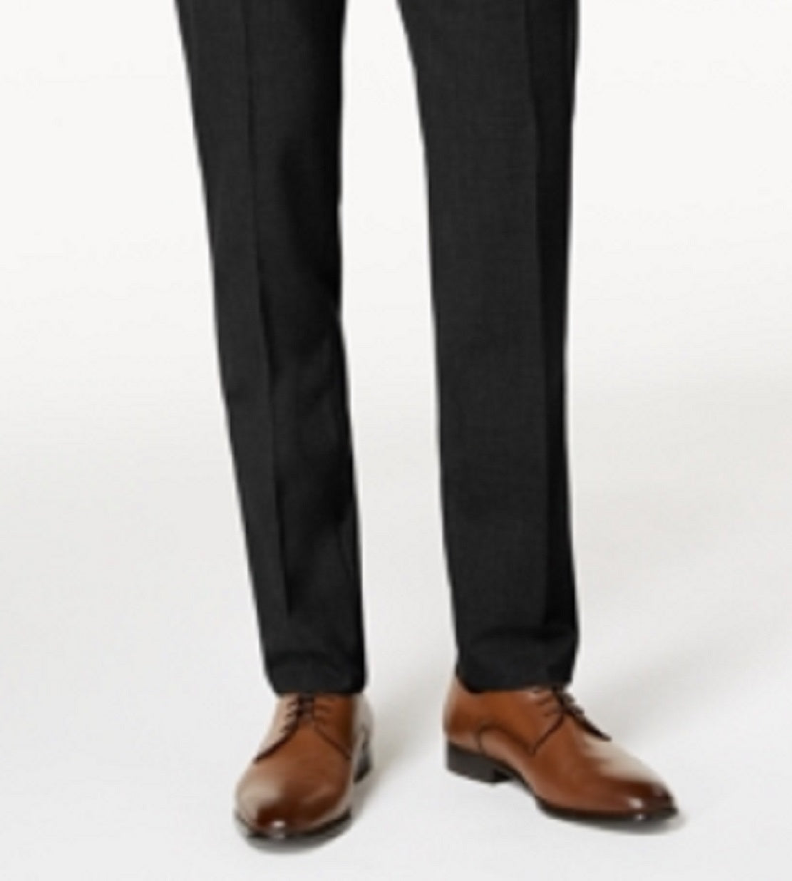 Calça social masculina Calvin Klein Infinite Stretch Skinny Fit preta tamanho 31x30