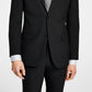 Jaqueta elástica masculina DKNY Modern Fit, preta, tamanho 38